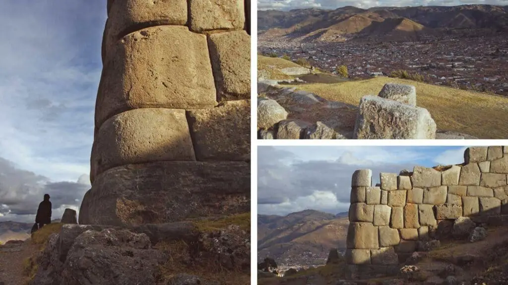 Sacsayhuaman: notice how well the ancient manged to place the structures. Such precision is incredible. 