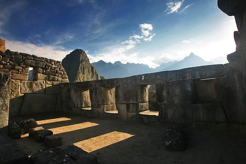 The temple of the three windows Machu Picchu, Peru. Photo: Beto Santillán. Machu Picchu Tours & Machu Picchu Travel.