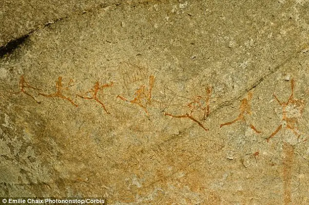 Images of 2,000-year-old paintings found rocks in Zimbabwe's Matobo National Park are eerily simialr to the recently discovered Petroglyphs on Mars