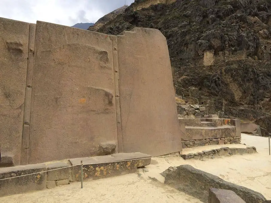 These are some of the largest stones at Ollantaytambo. Image by: Barry Everett‎