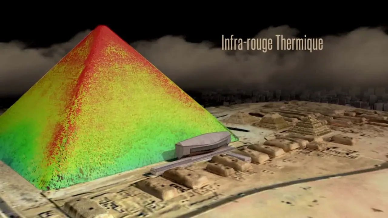 The Great Pyramid of Giza: A Giant Energy machine? Thermal Images reveal shocking details