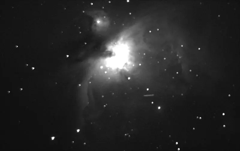 Amateur Astronomers spots 'massive cigar-shaped UFO' near the Orion Nebula