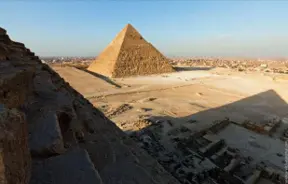 Check Out Forbidden Images Taken Atop The Great Pyramid of Giza