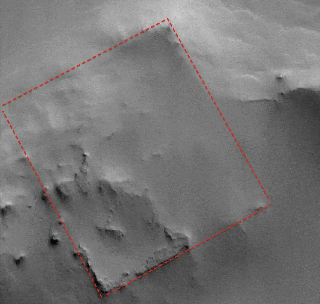 Ancient ruins on Mars: Satellite Images reveal artificial geometric structures