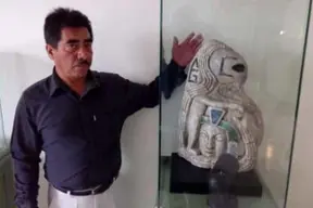 Experts in Mexico unearth Ancient Maya statue depicting an 'Alien' figure