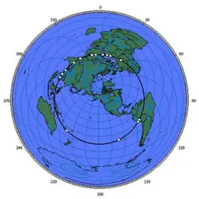 This is what happens when you plot out ancient sites over the entire globe