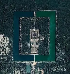 Angkor: An Ancient Mega City Hidden Deep Withing the Jungle