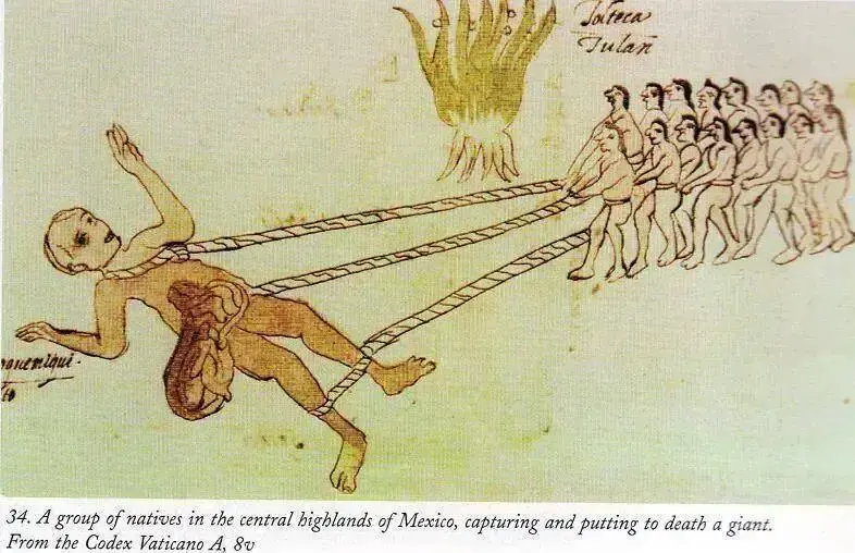 The Quinametzin Giants Of Aztec Mythology—Builders of The Pyramid Of Cholula And Teotihuacan