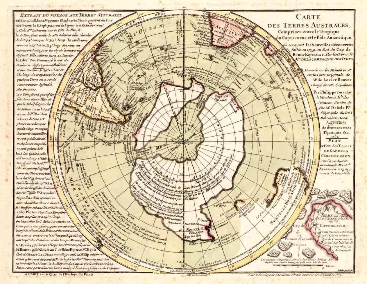 The Buache Map: A Controversial ancient chart depicting Ice-Free Antarctica