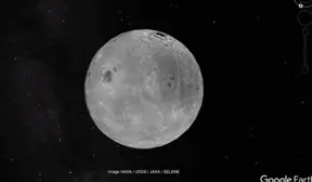 Google Moon Reveals Bizarre 'Pyramid Structure' On the Moon's Surface