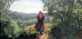People claim this 1860 ‘time travel’ painting seems to show a woman holding a ‘smartphone’