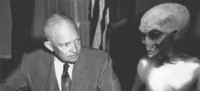 Former Pentagon consultant claims President Eisenhower had 3 secret meetings with Aliens