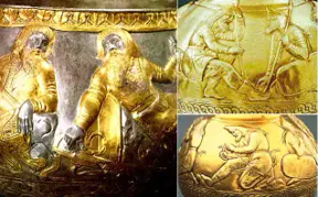 Archaeologists discover 2,400-year-old solid gold 'bongs' used by Aryan kings to smoke cannabis at ceremonies