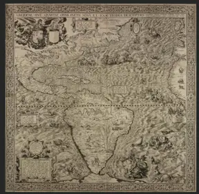 America: land of mermaids, giants, and dragons?