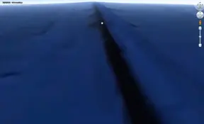Mysterious 'underwater wall' that encompasses the entire planet found on Google Earth