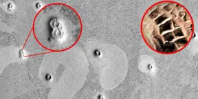 Ancient 'city ruins' discovered on the surface of Mars?