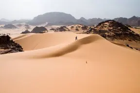 Evidence suggests the Sahara desert is not a natural formation
