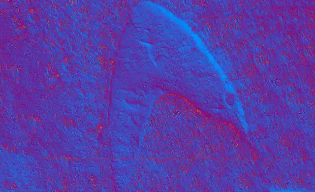 NASA orbiter finds 'Star Trek' Starfleet insignia on the surface of Mars