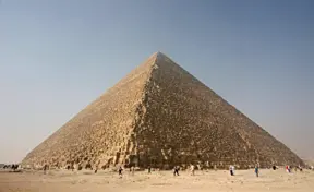 Why did the Ancient Egyptians stop building pyramids?