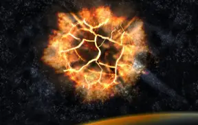 In 1178, five Monks at Canterbury saw part of the Moon explode