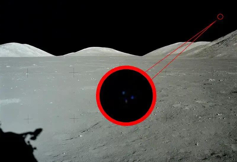 Five Moon images that cannot be explained