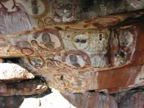 The Wandjina cave paintings: Depictions of sky-beings?