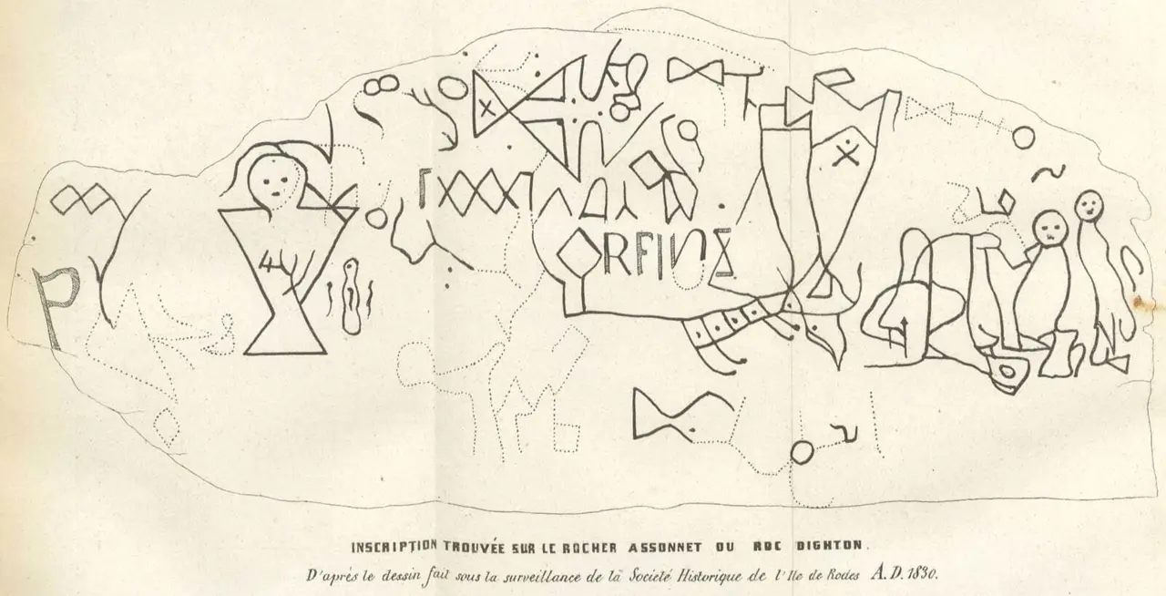 The enigma of the Dighton rock: Mysterious Phoenician Carvings in America?