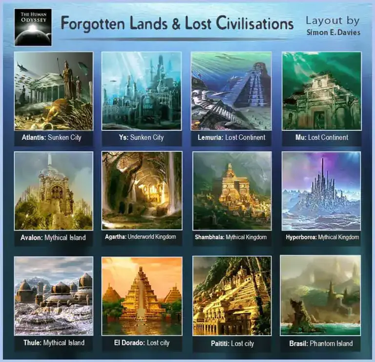 Fofgotten Lands and Lost Civilizations