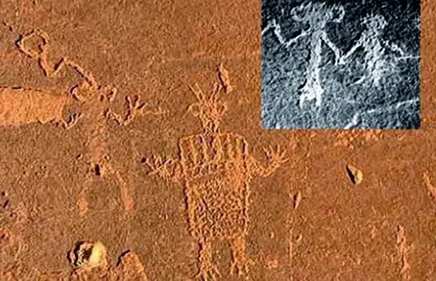 Ant-like biengs ancient Hopi