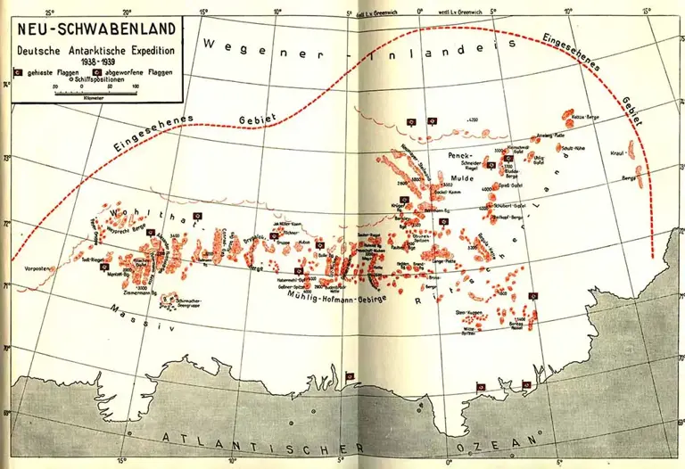 nueva suabia expedicion mapa