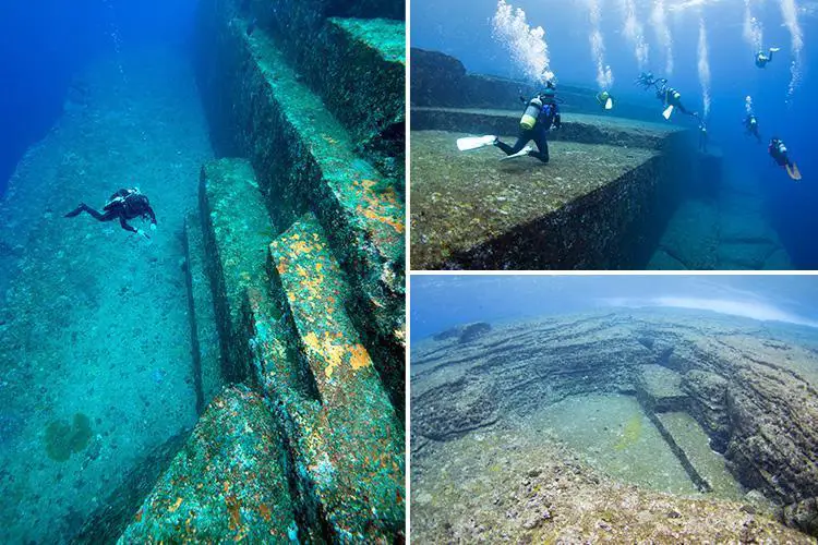 While diving off the coast of Japan, divers never expected to come across this