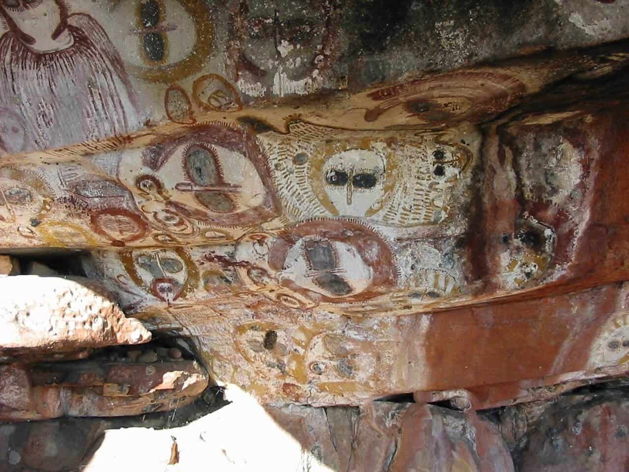 The Wandjina cave paintings: Depictions of sky-beings?