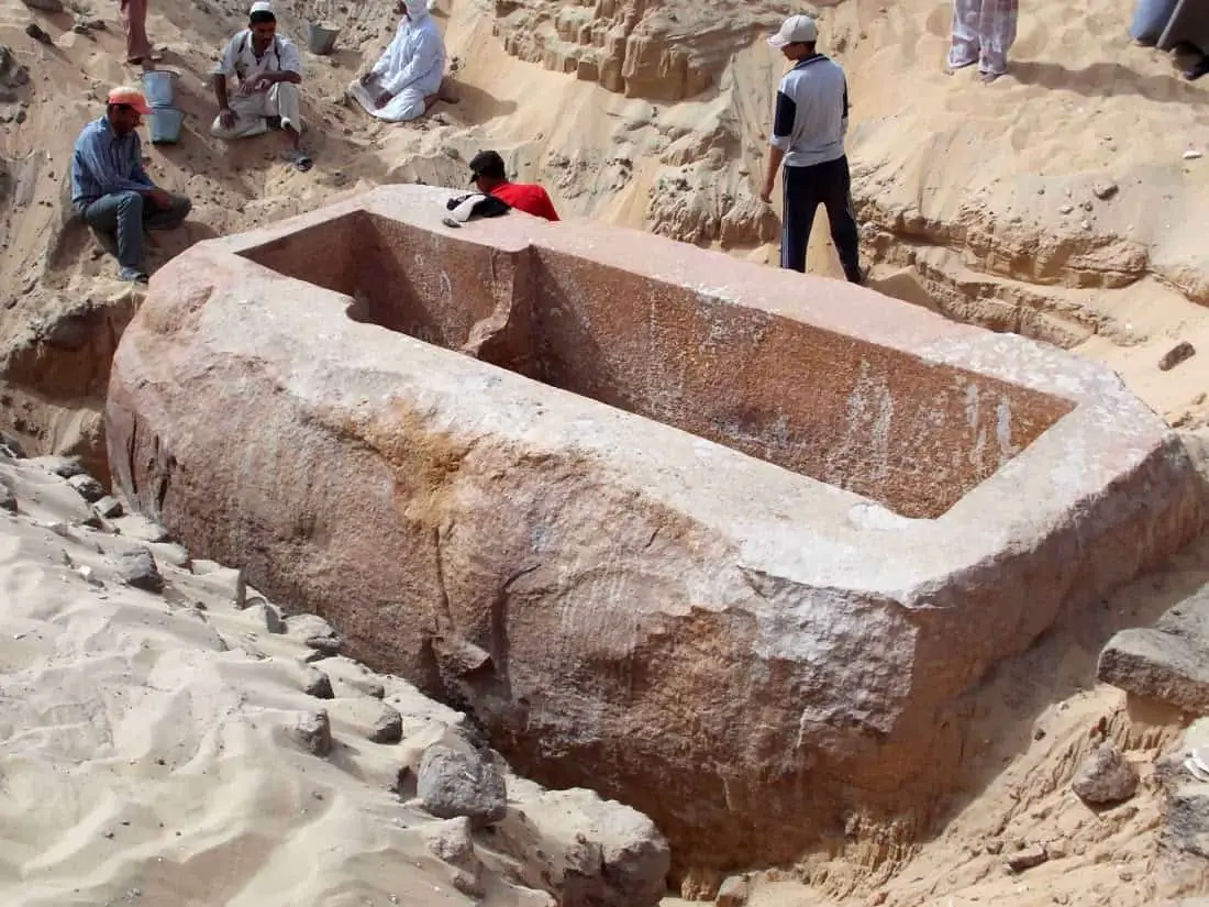 Image - A 60 Ton Sarcophagus Has Been Found at Abydos