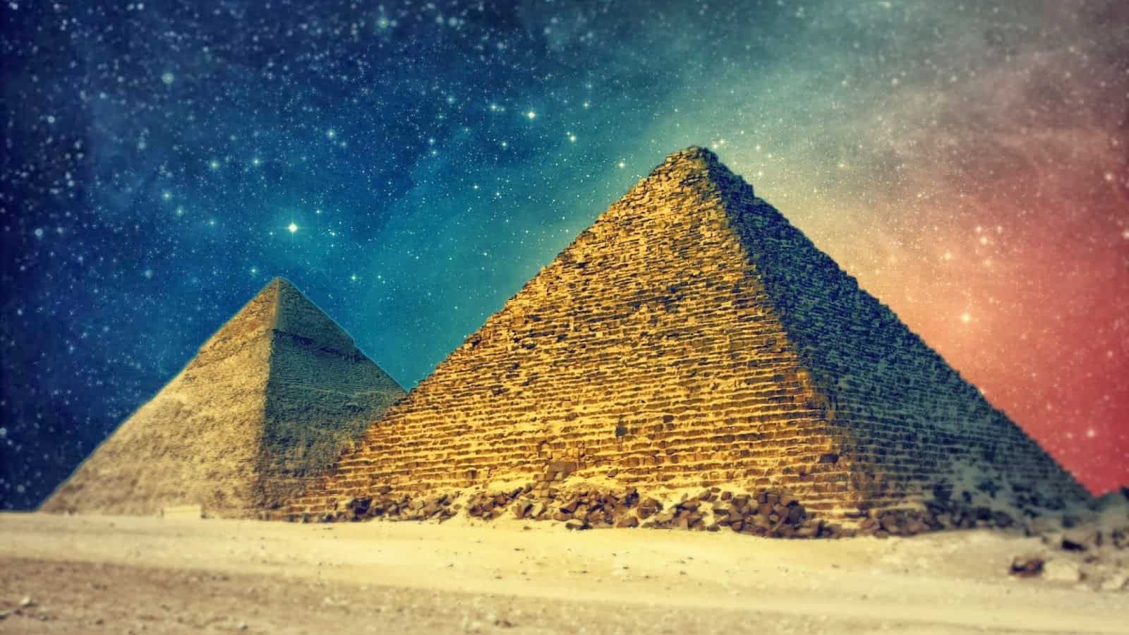 Egypt Pyramids Art
