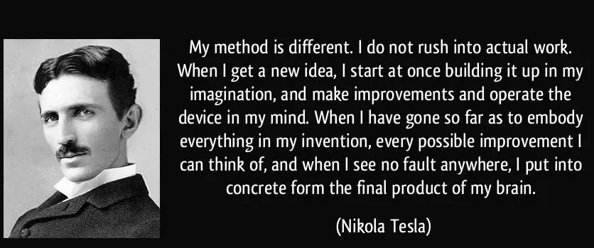 Nikola Tesla Quote.