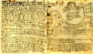 The ancient Egyptian handbook contained spells, researchers discover.  (Macquarie University)
