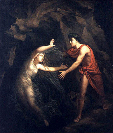 Christian Gottlieb Kratzenstein, Orpheus and Eurydice, 1806, Ny Carlsberg Glyptotek, Copenhagen. Image Credit: Wikipedia 