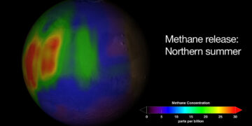 Martian Methane Map