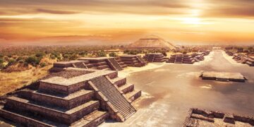 Sunset Teotihuacan