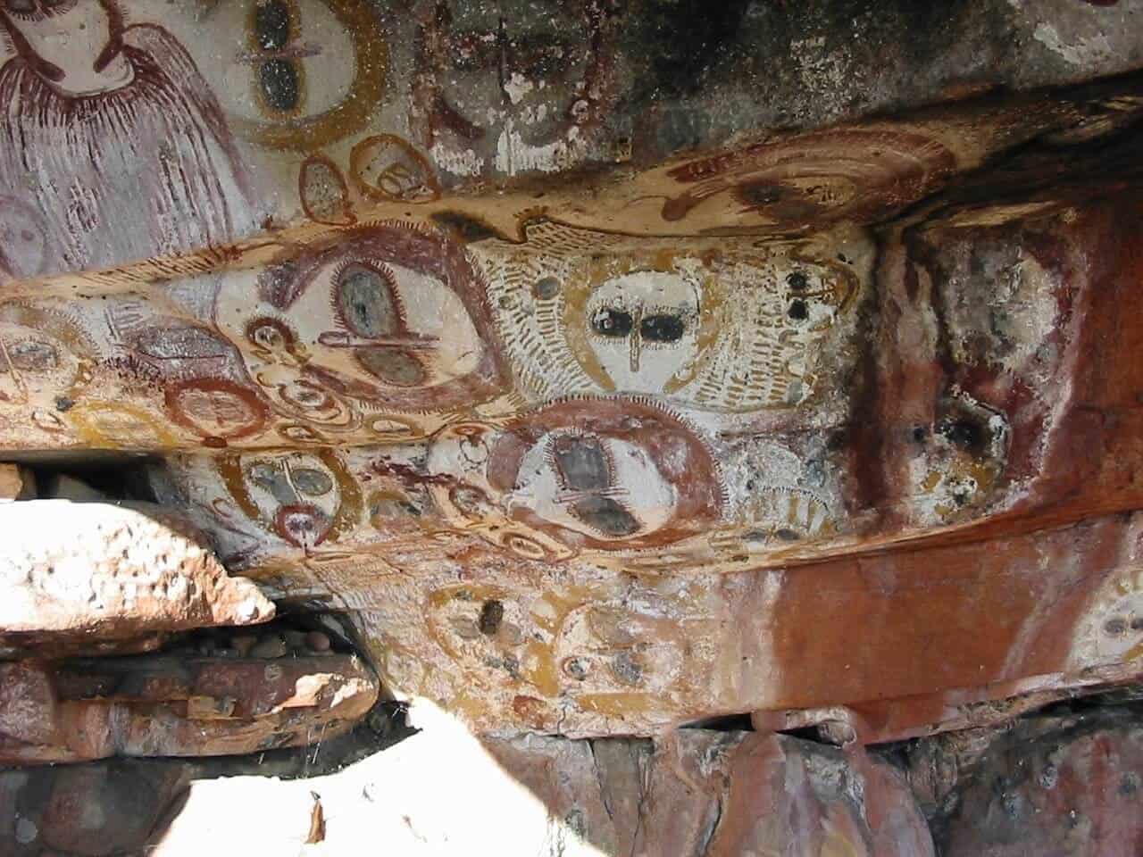 wandjinas- - Australian Cave paintings may be the oldest on the planet