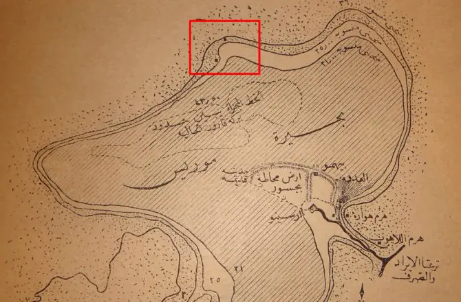 According to Micol, three maps dating from 1753 to the late 1880s show the existence of the pyramids 