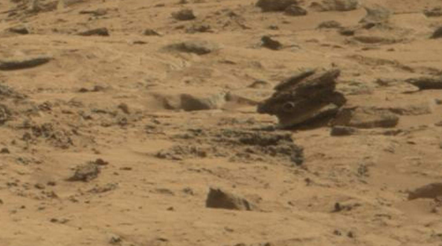 Alien Drone on Mars