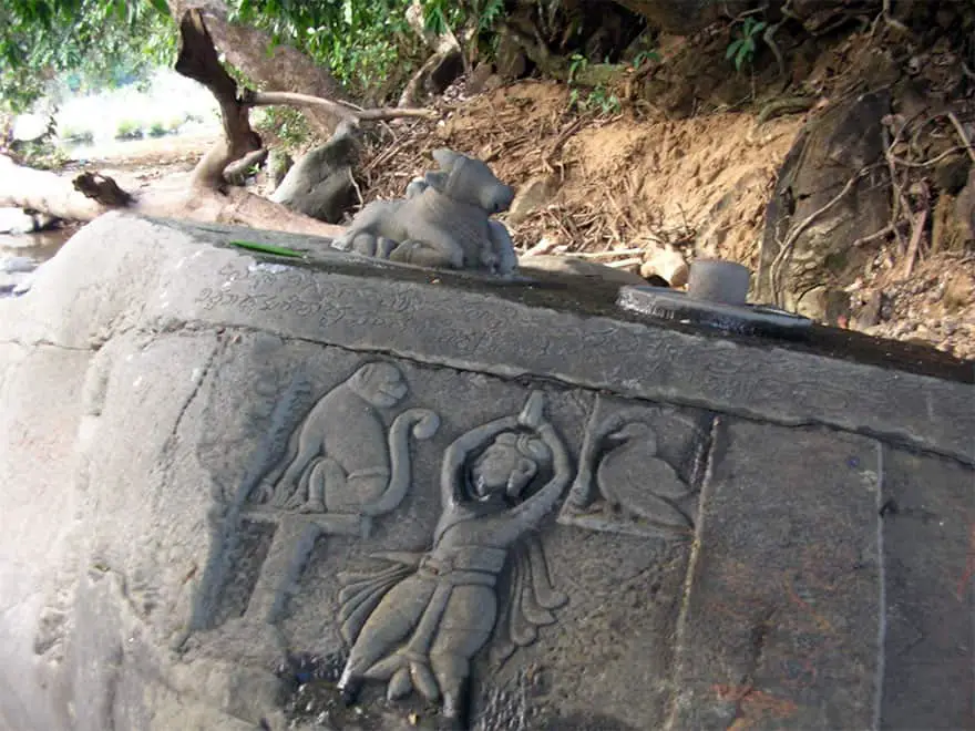 sahasra-linga- - The Indian River drains out for the first time revealing incredible ancient secrets