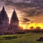 Sunset at Angkor Wat