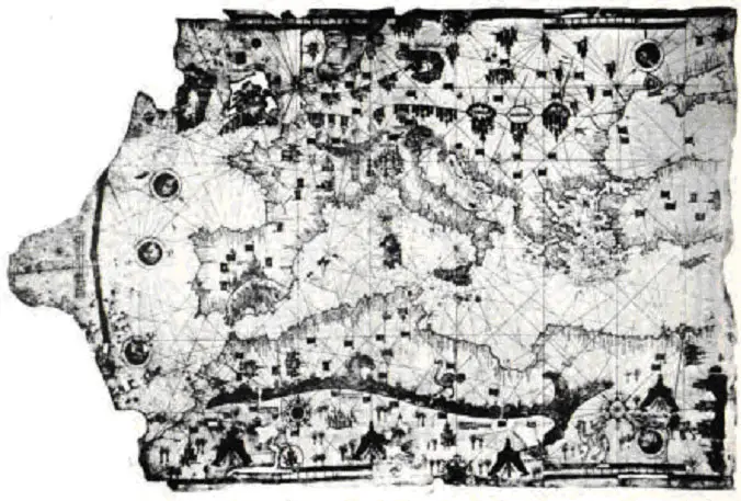 Map of Ibn Ben Zara (1487) Image Credit: Wikimedia Commons