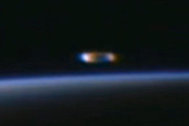 Alien UFO NASA International Space Station
