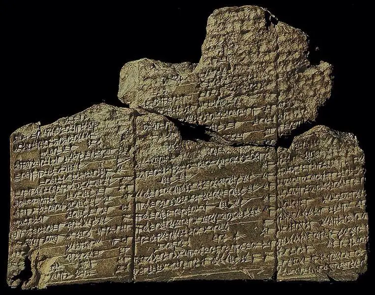 A fragment of The Eridu Genesis.