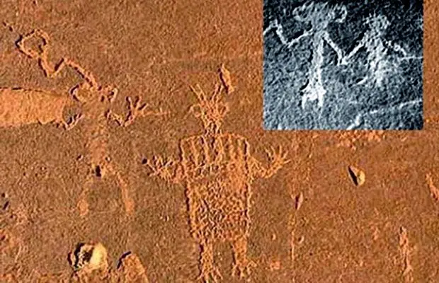 Ant-like biengs ancient Hopi