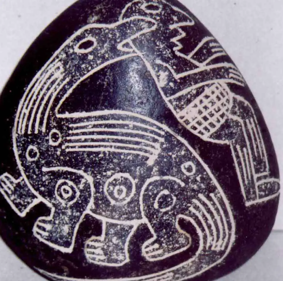 Ica-Stone-Dino - The Ica Stones: 20 fascinating, rare images of the controversial stones