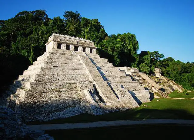 Ancient Maya Pyramid